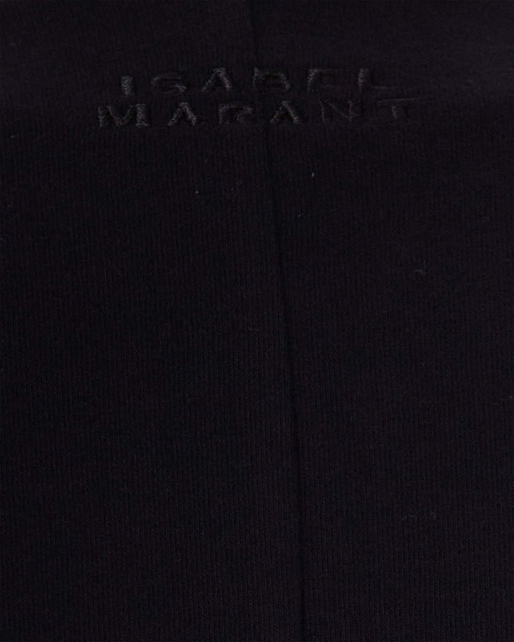 Isabel Marant Boat-Neck Jersey Long Dress Zwart
