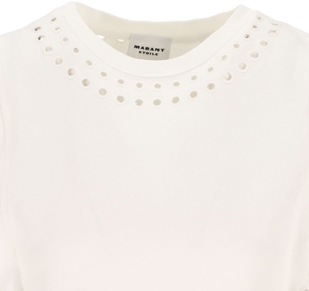 Isabel Marant Top Ecru Wit
