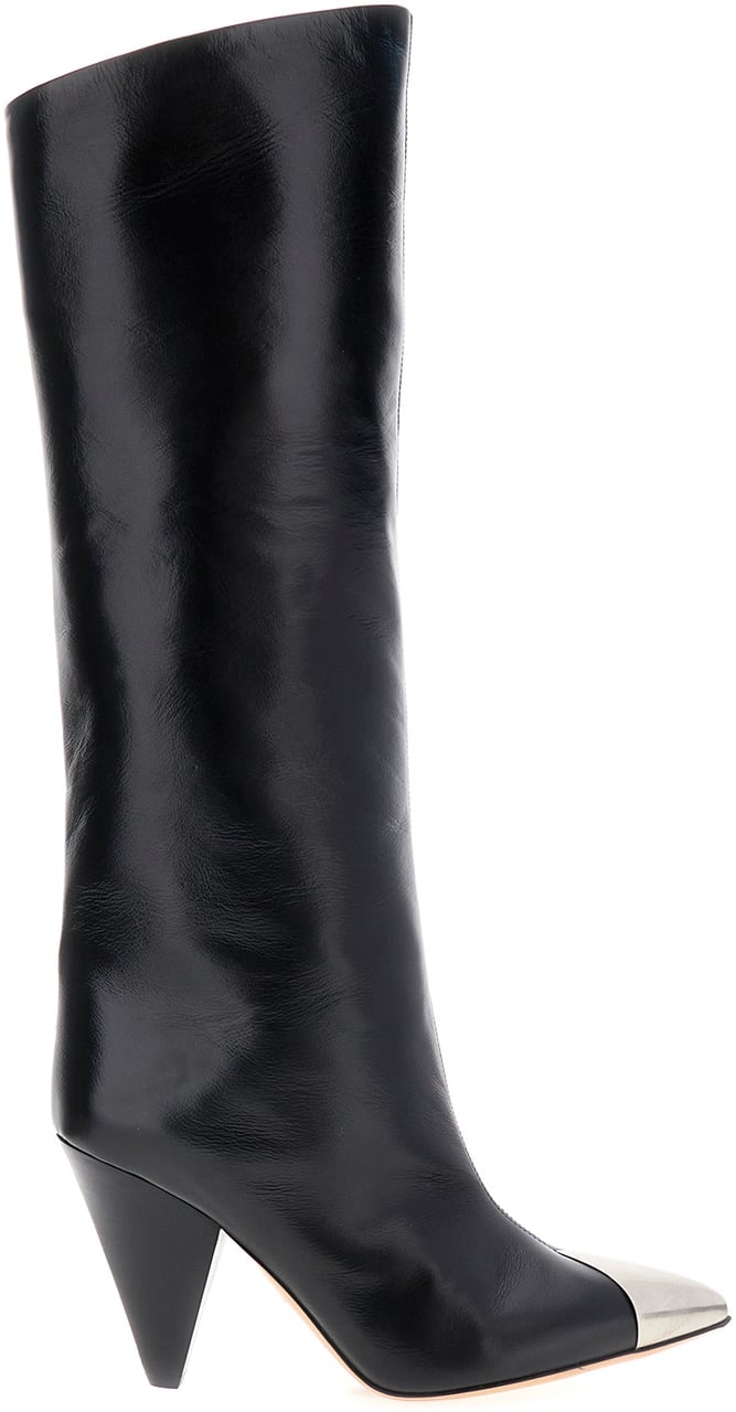 Isabel Marant Isabel Marant Black leather Lilezio boots Zwart