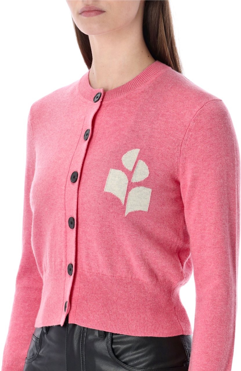Isabel Marant Marant Étoile Newton cardigan Roze