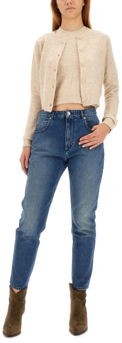 Isabel Marant Amenita Cardigan Neutraal