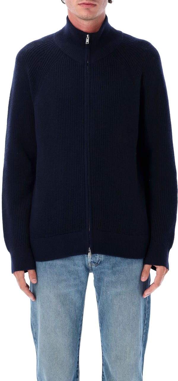 Isabel Marant Benet Zip Knit Midnight Blauw