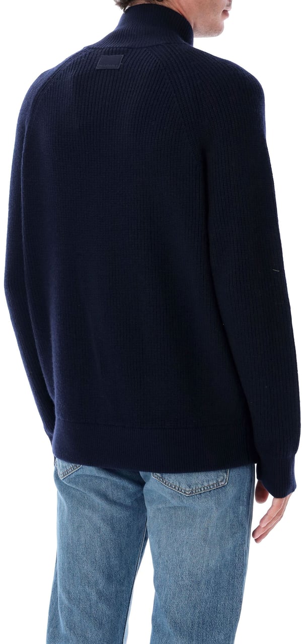 Isabel Marant Benet Zip Knit Midnight Blauw