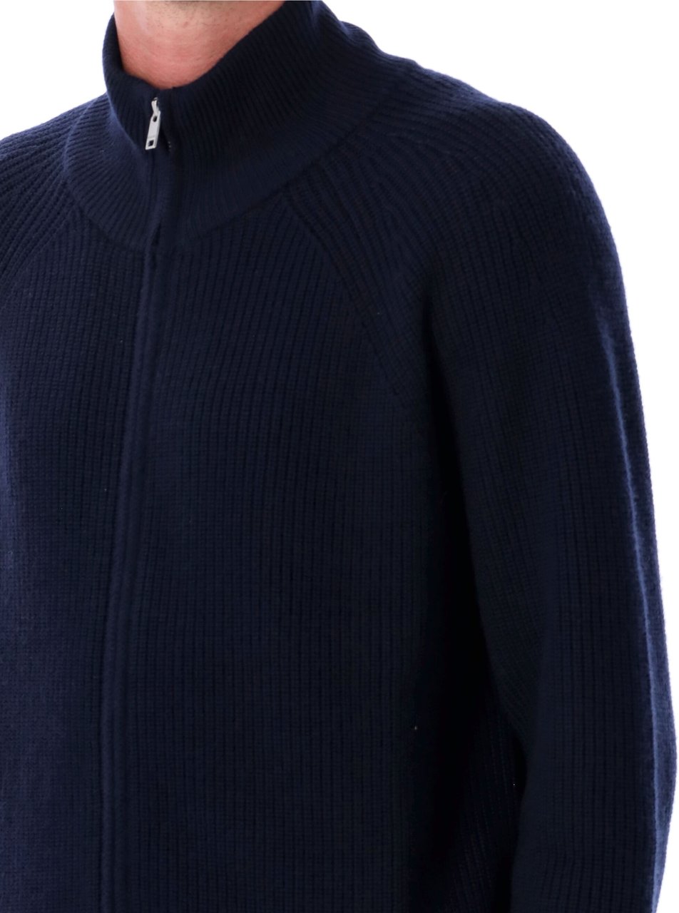 Isabel Marant Benet Zip Knit Midnight Blauw