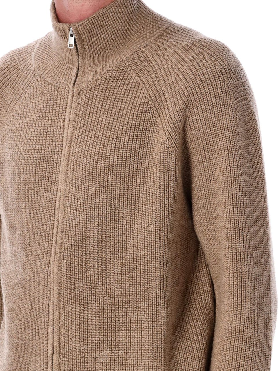 Isabel Marant Benet Zip Knit Marrone Bruin