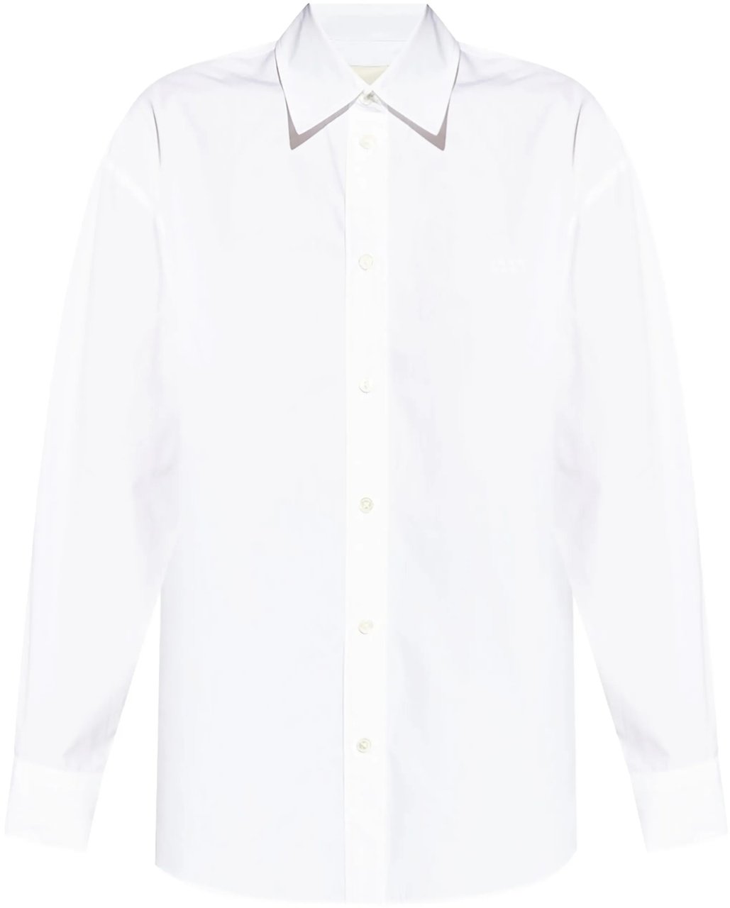 Isabel Marant White Fabriza Pointed Collar Shirt Wit