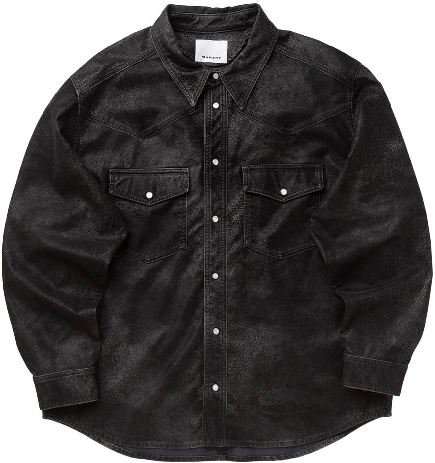 Isabel Marant chemise kadrian Zwart