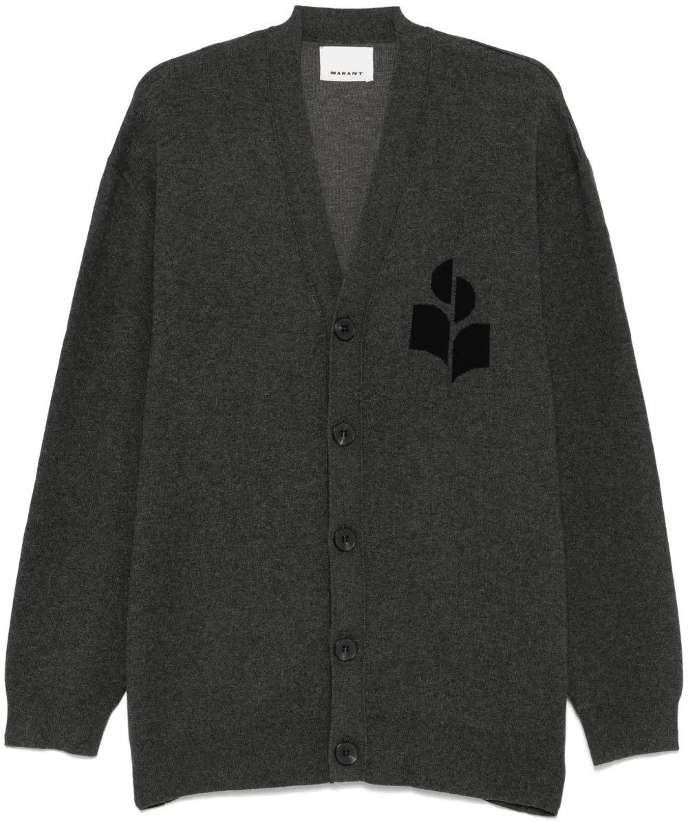 Isabel Marant curtis cardigan Grijs