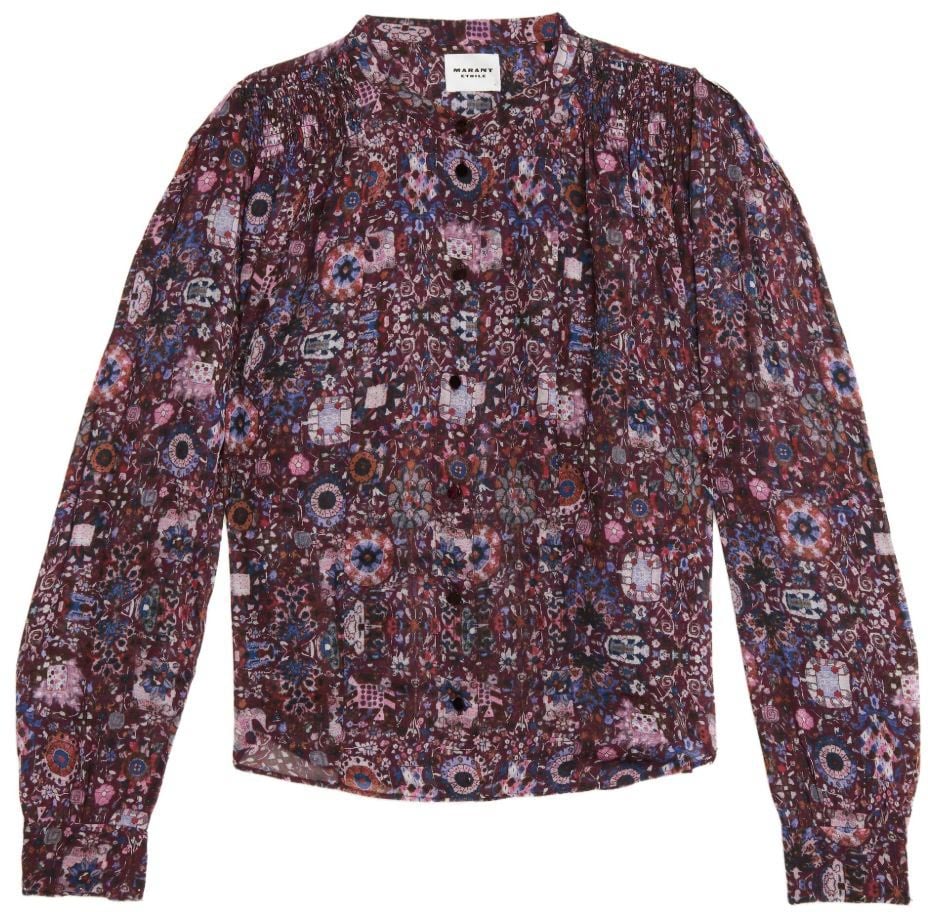 Isabel Marant Top Plum Paars