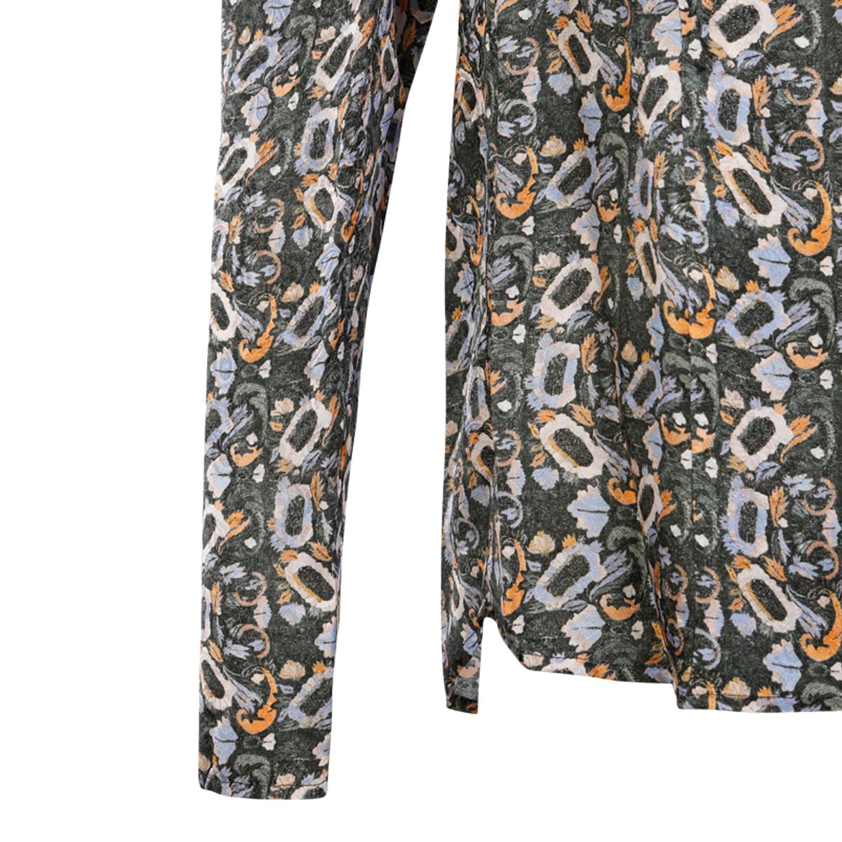 Isabel Marant Multicolour Silk Blend Top Grijs