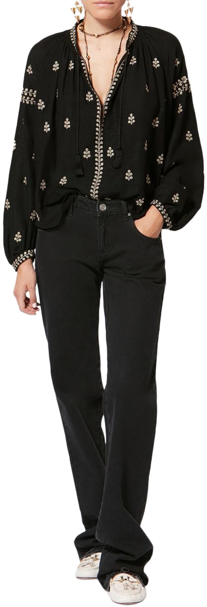 Isabel Marant Shirts Black Zwart