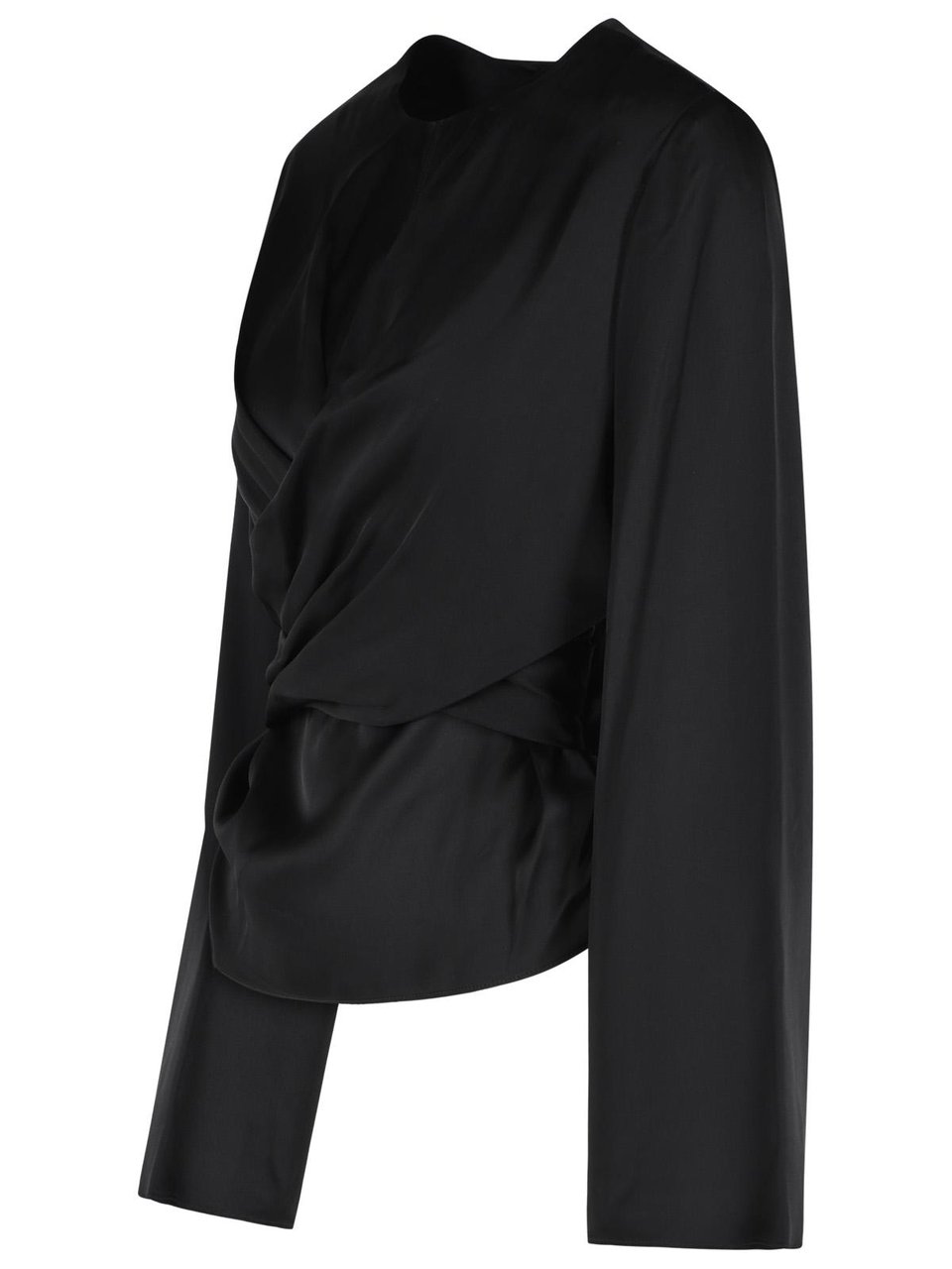 Isabel Marant 'Neame' Black Viscose Blouse Zwart