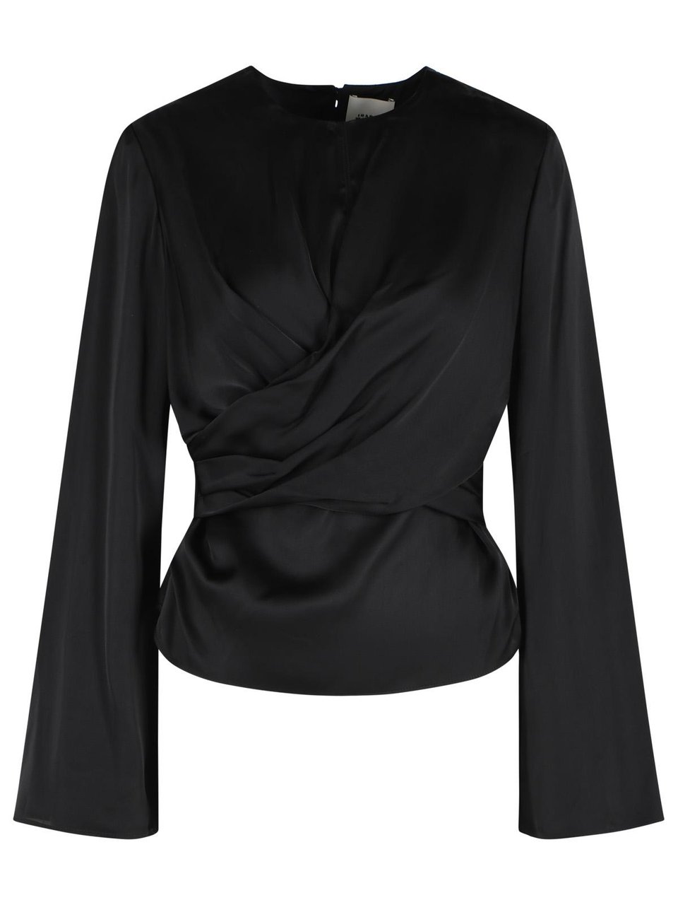 Isabel Marant 'Neame' Black Viscose Blouse Zwart