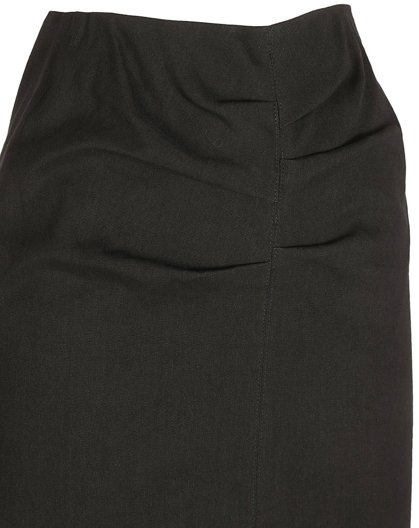 Isabel Marant Fitted Black Skirt Zwart