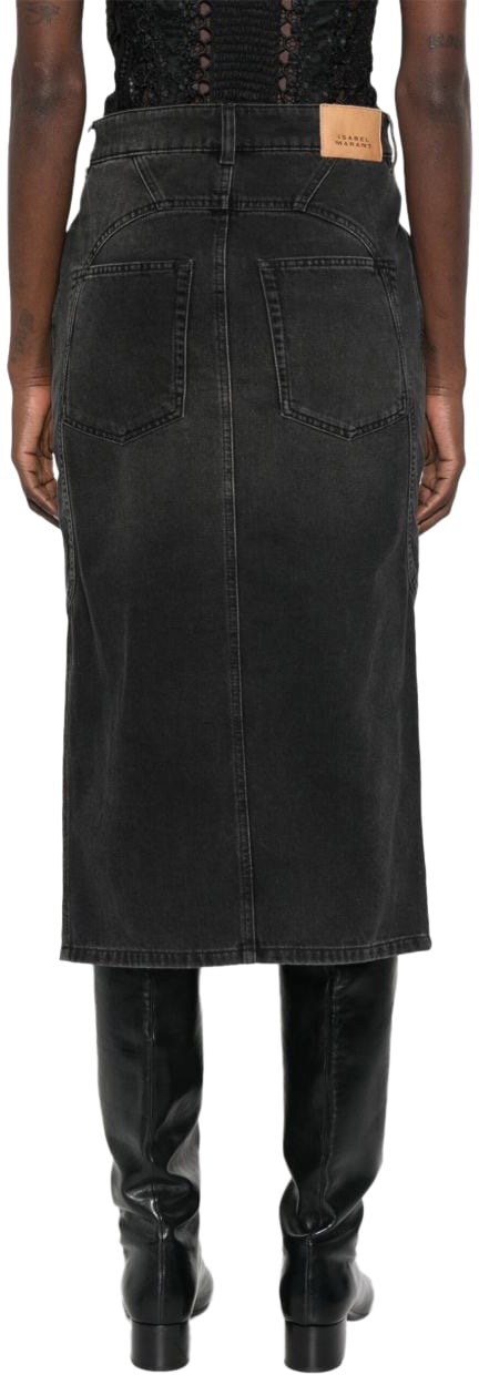 Isabel Marant Skirts Black Zwart