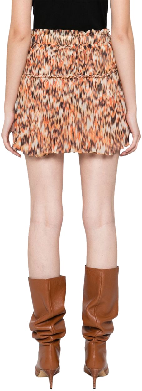 Isabel Marant Skirts Orange Oranje