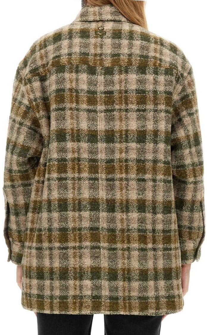 Isabel Marant "Harveli" Shirt Jacket Neutraal