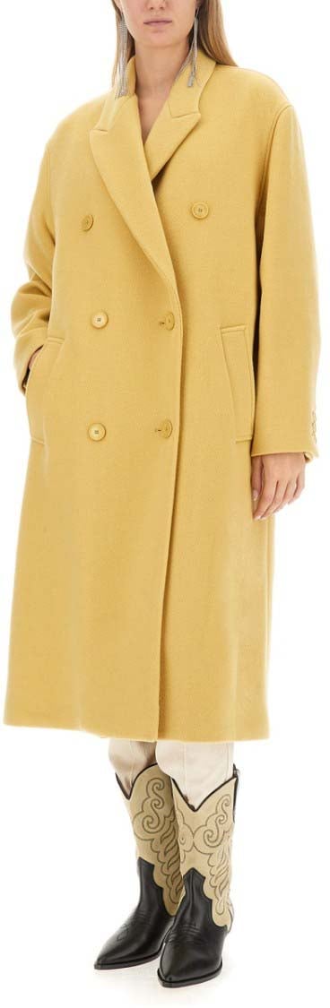 Isabel Marant Theodore Coat Geel
