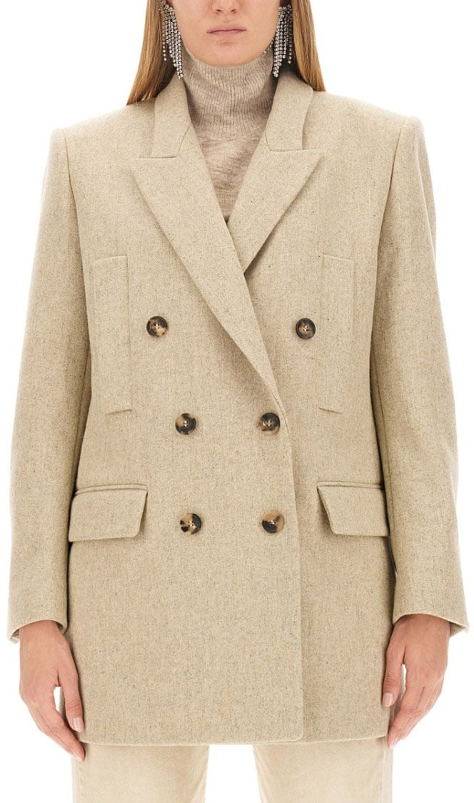 Isabel Marant Floyd Jacket Neutraal