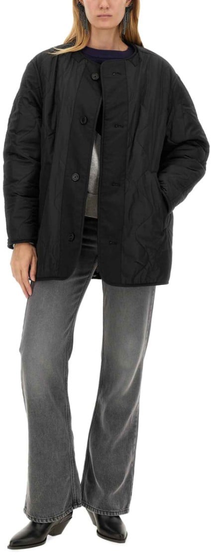 Isabel Marant "Fernelia" Reversible Jacket Zwart