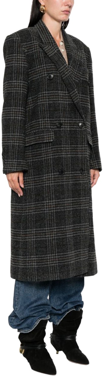 Isabel Marant Coats Grey Grijs