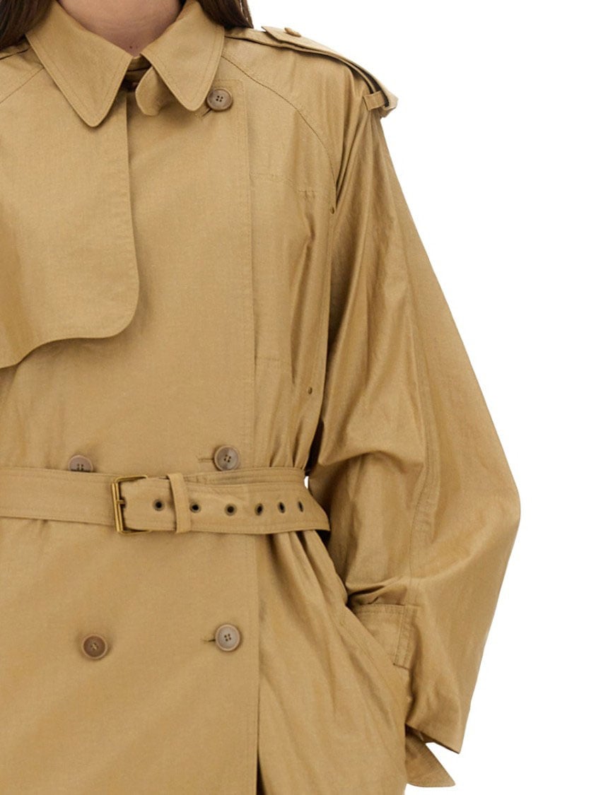 Isabel Marant "Freanne" Trench Coat Neutraal