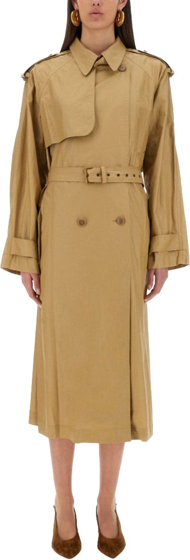 Isabel Marant "Freanne" Trench Coat Neutraal