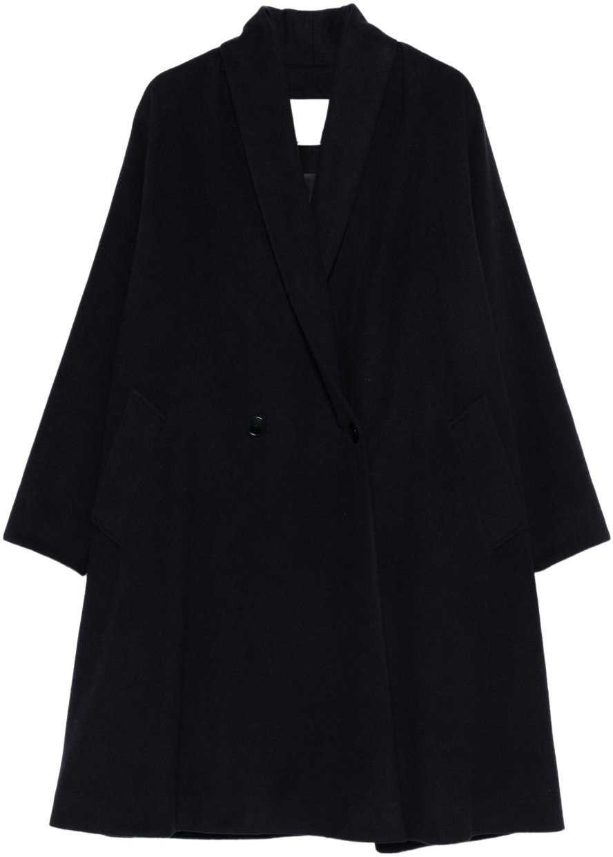 Isabel Marant Coats Black Zwart