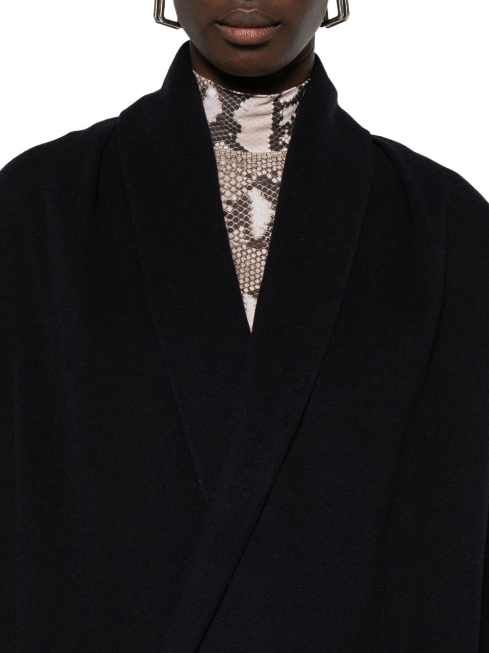 Isabel Marant Coats Black Zwart