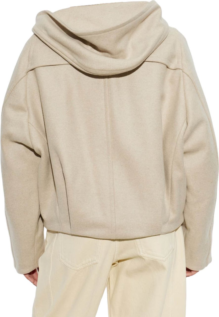 Isabel Marant Coats Beige Wit