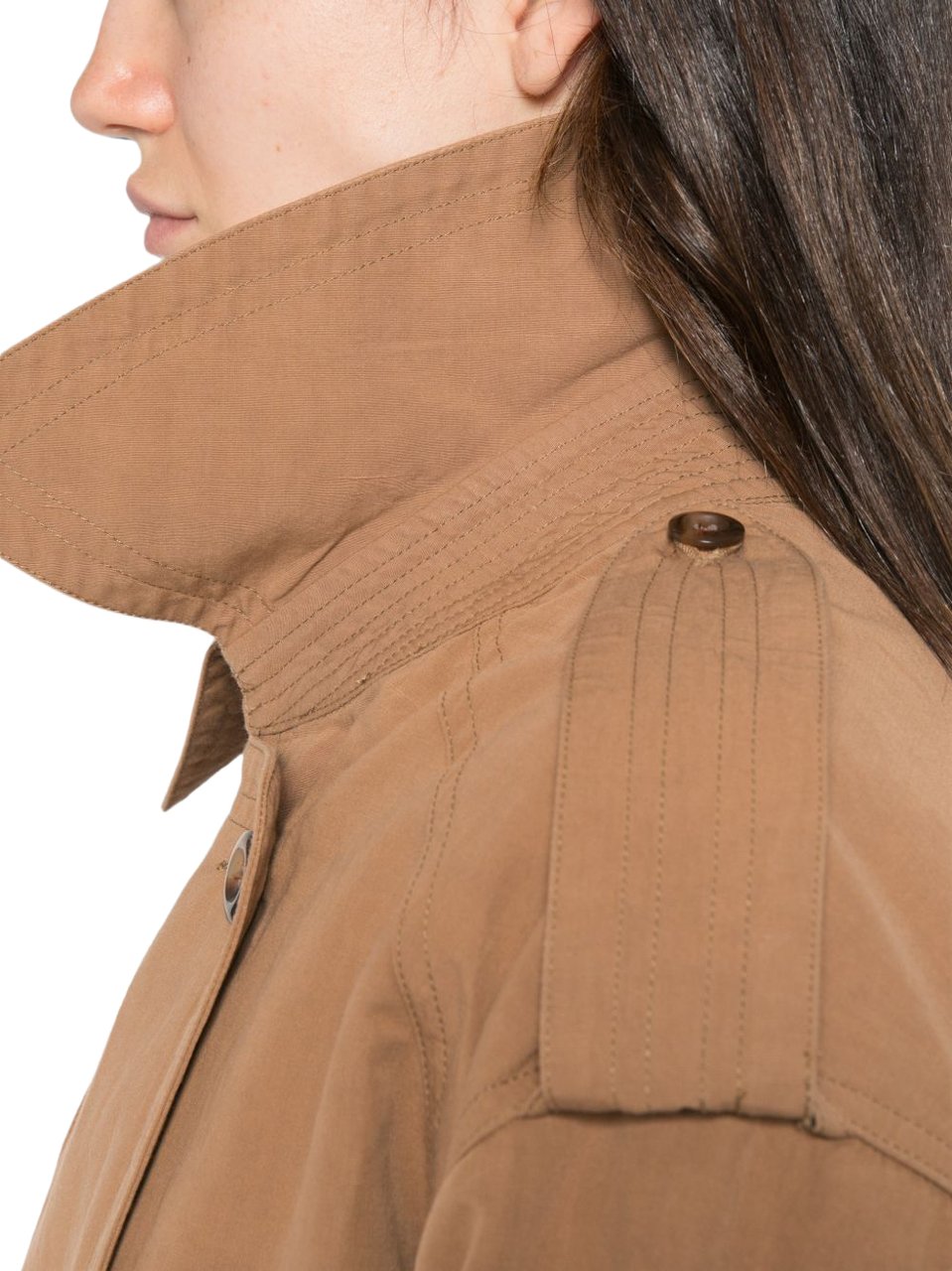 Isabel Marant Coats Camel Beige