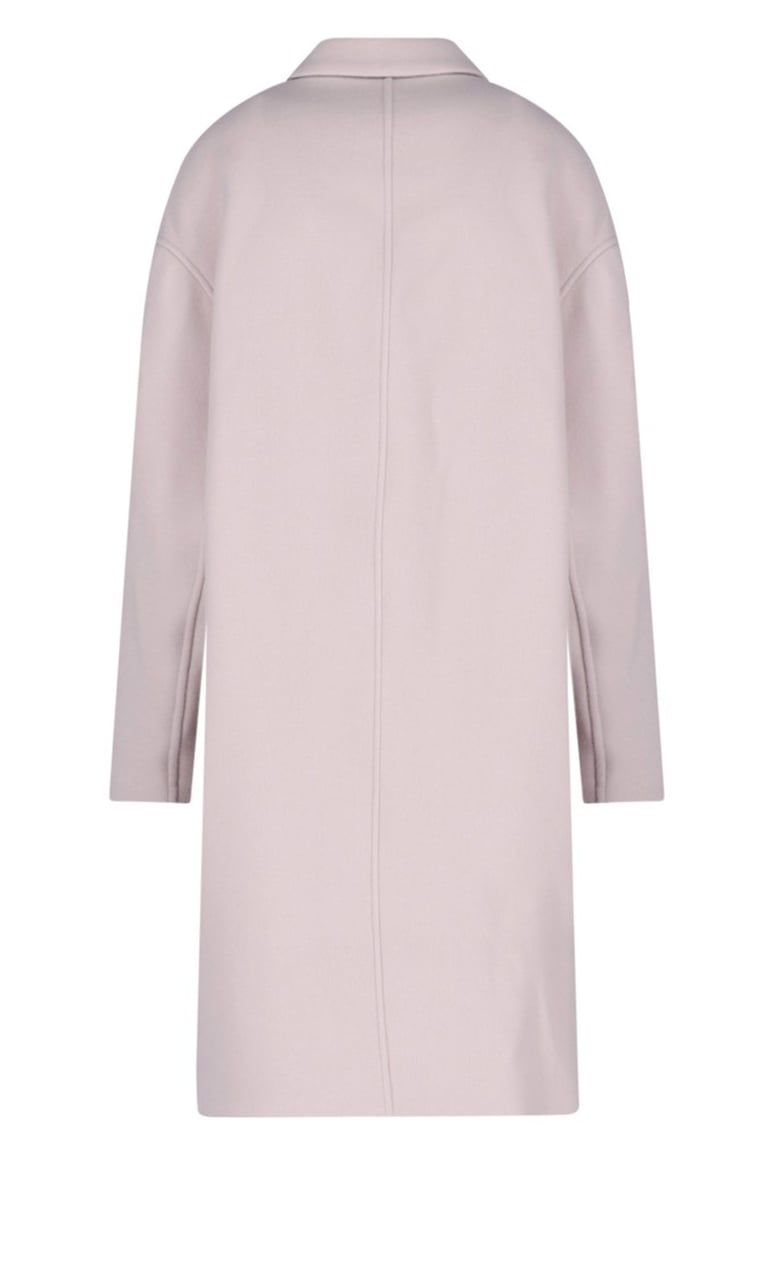 Isabel Marant Boxy Pink Jacket With Double-Breasted Front Roze