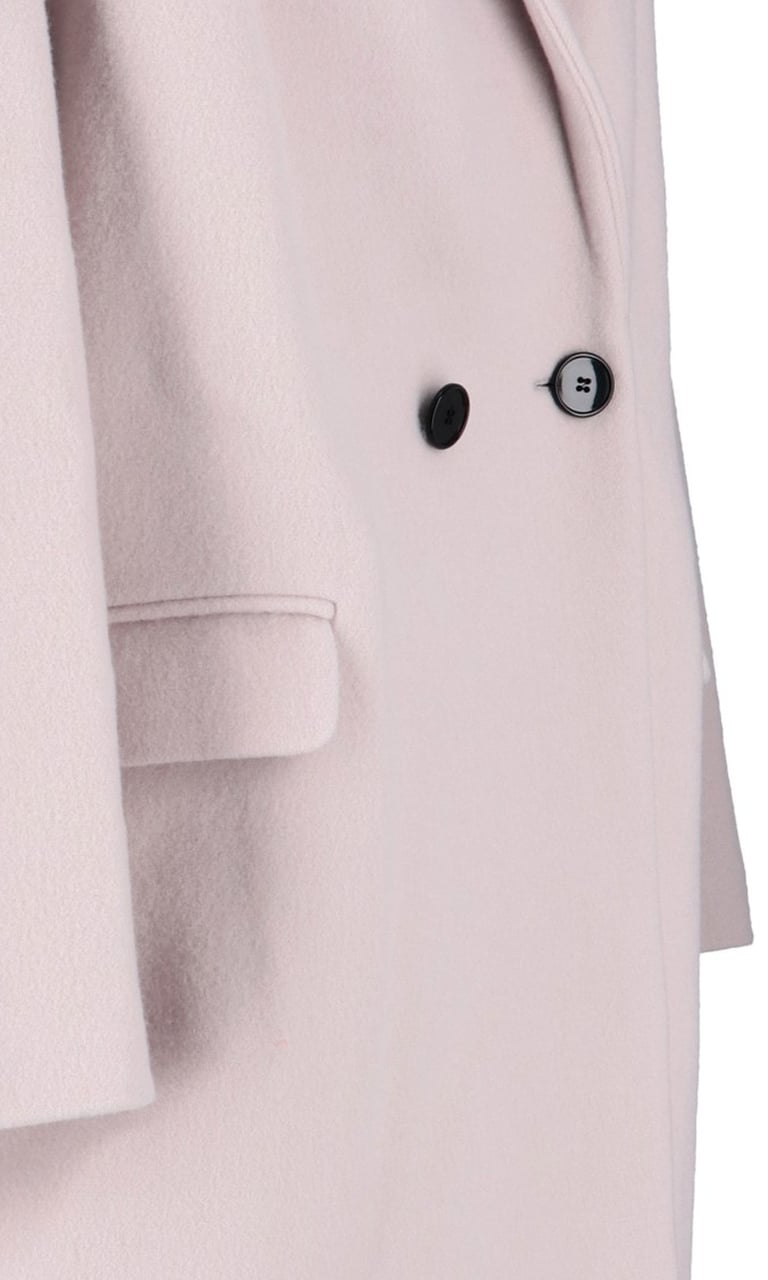 Isabel Marant Boxy Pink Jacket With Double-Breasted Front Roze