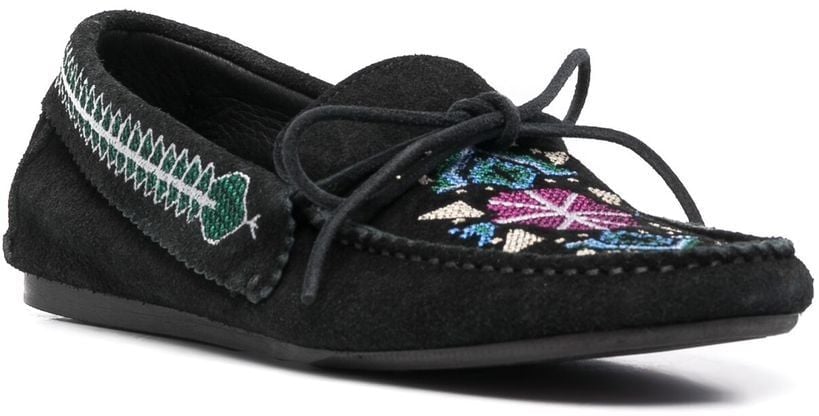 Isabel Marant Flat Shoes Black Zwart