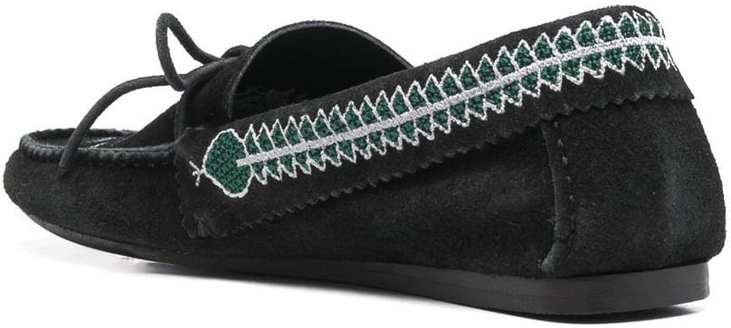 Isabel Marant Flat Shoes Black Zwart