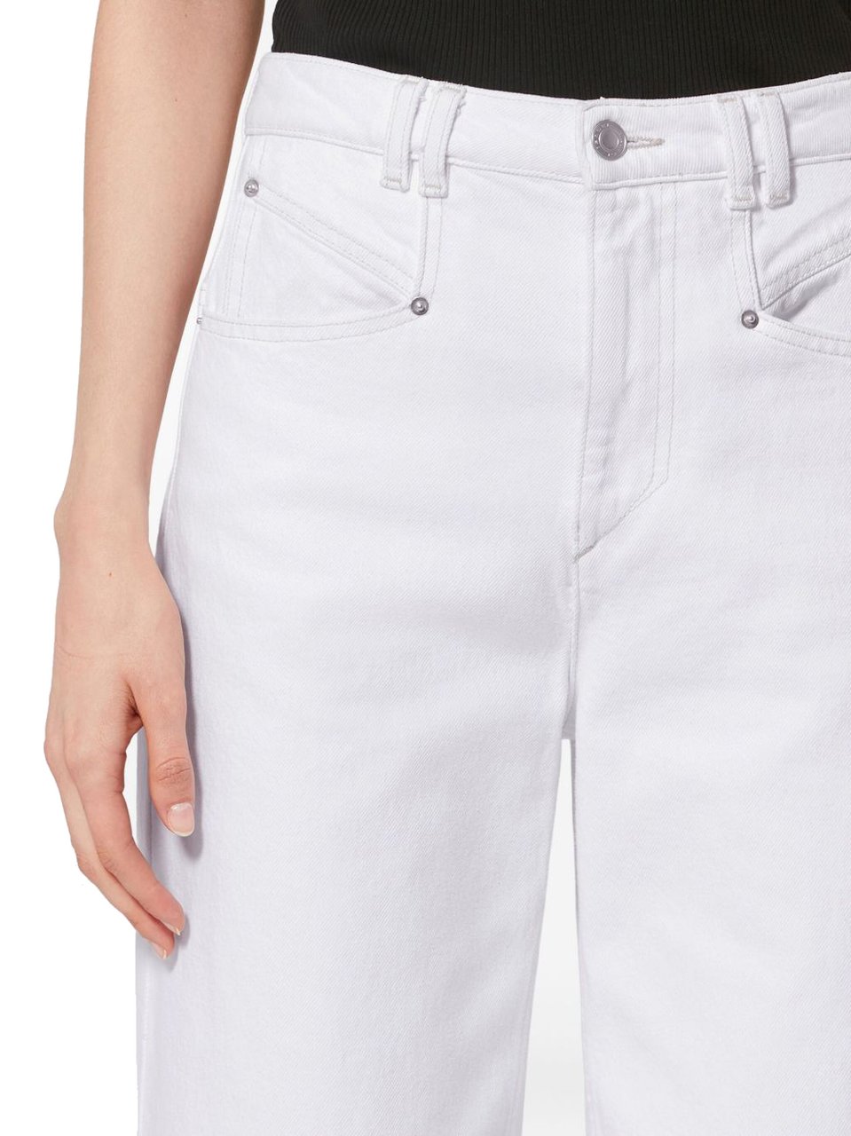Isabel Marant Jeans White Wit