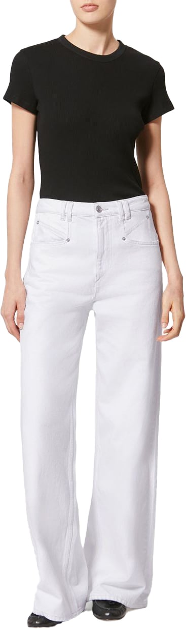Isabel Marant Jeans White Wit