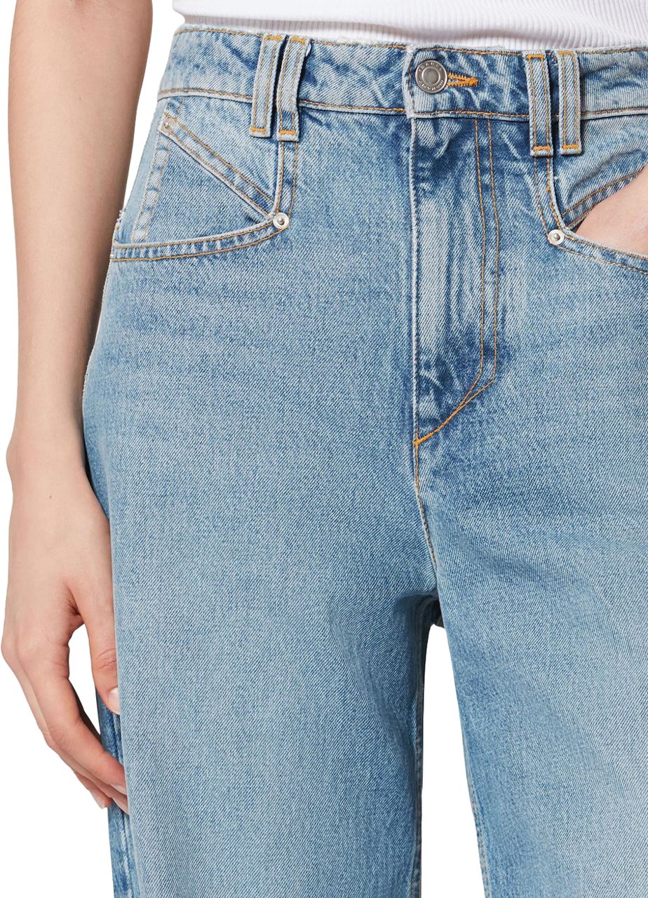 Isabel Marant Jeans Azzurro Blauw