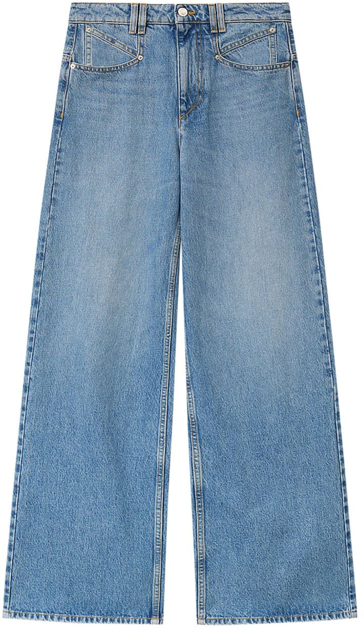 Isabel Marant Jeans Light Blue Blauw