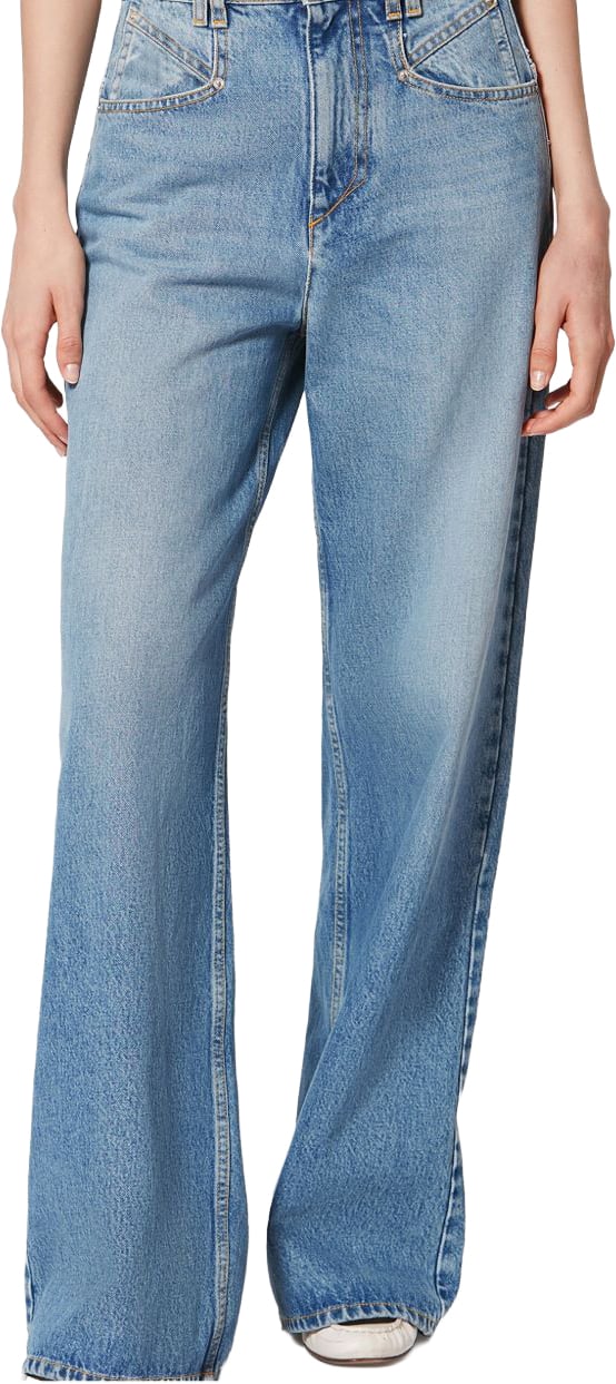 Isabel Marant Jeans Light Blue Blauw