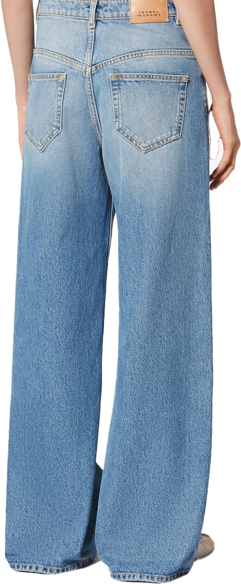 Isabel Marant Jeans Clear Blue Blauw