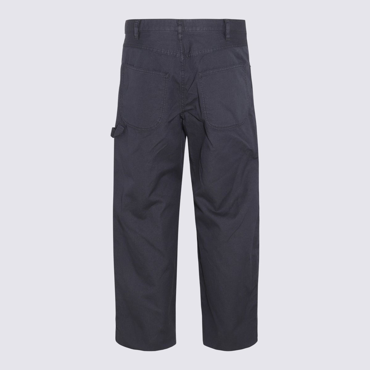 Isabel Marant Straight-Leg Trousers With Mid-Rise Waist And Functional Pockets Zwart