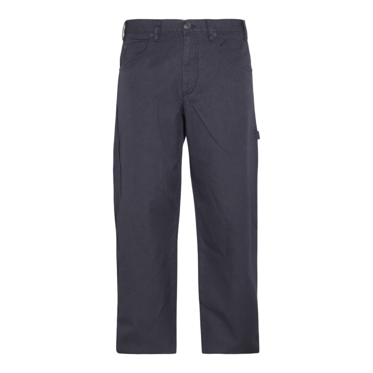 Isabel Marant Straight-Leg Trousers With Mid-Rise Waist And Functional Pockets Zwart