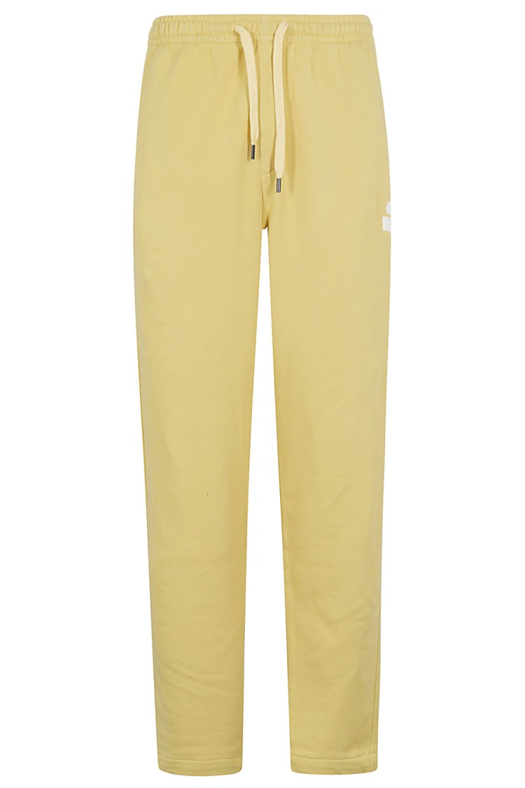 Isabel Marant Mailesco Straight Sweatpants Geel