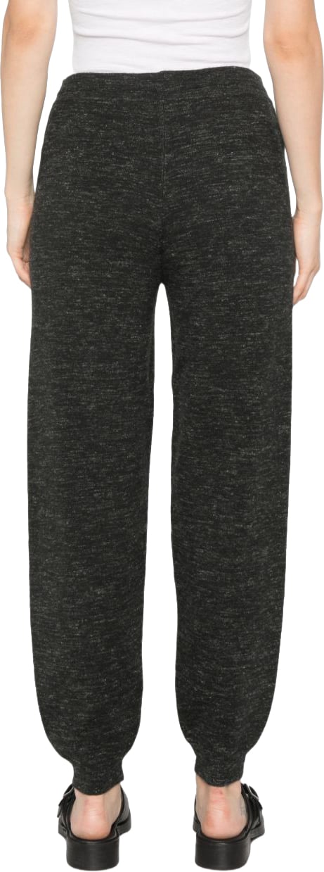 Isabel Marant Trousers Black Donkergrijs