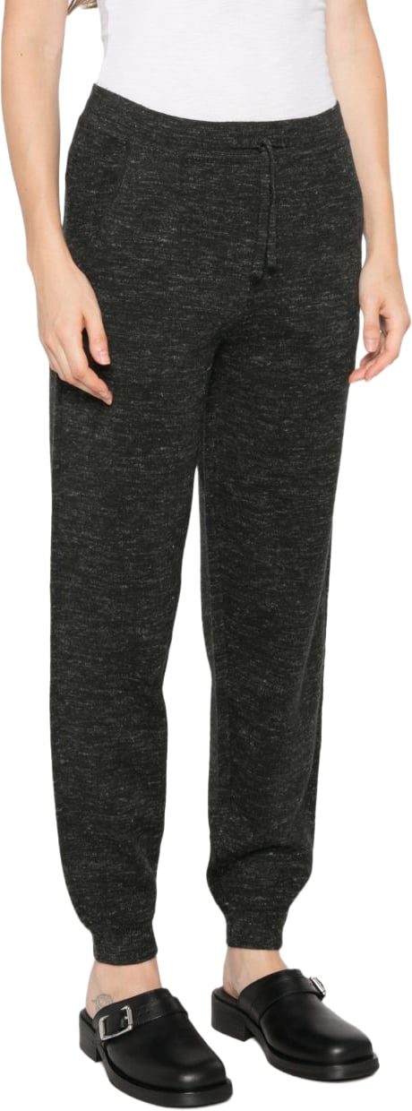 Isabel Marant Trousers Black Donkergrijs