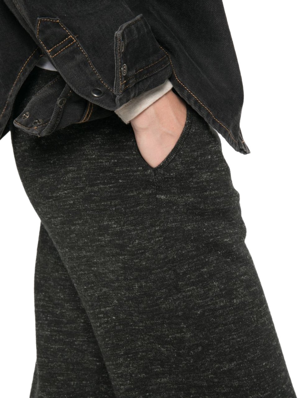 Isabel Marant Trousers Black Donkergrijs