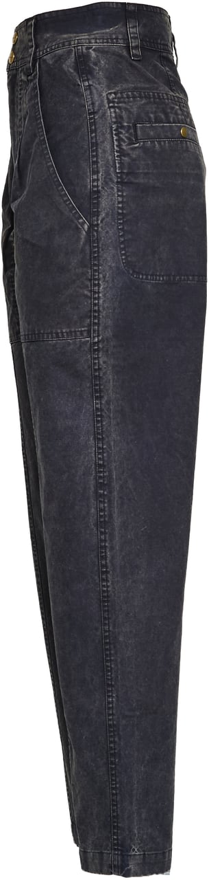 Isabel Marant Pantaloni Kiana Zwart