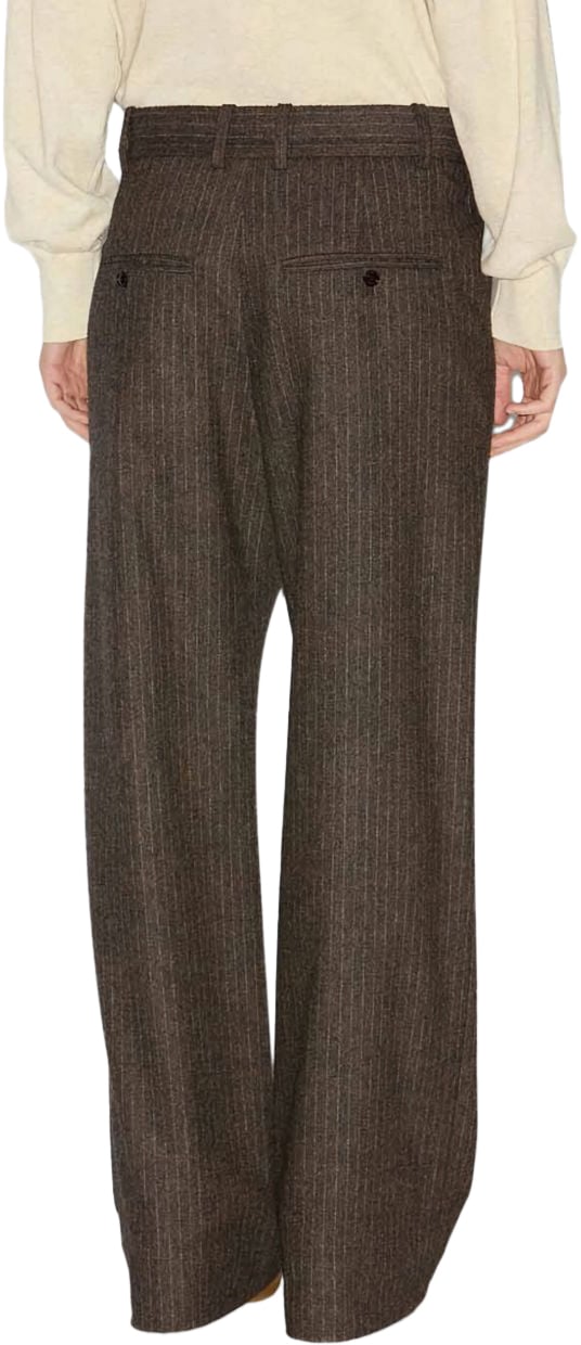 Isabel Marant Isabel Marant Pantaloni Marrone Bruin