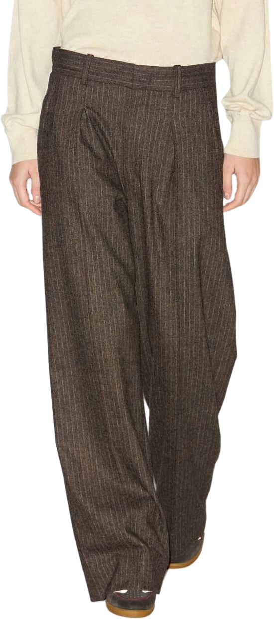 Isabel Marant Isabel Marant Pantaloni Marrone Bruin